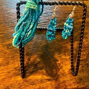 Bracelet and Earrings